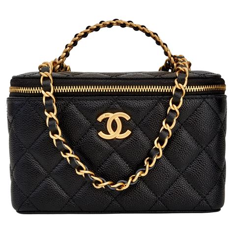 chanel vanity case 2022|vintage Chanel vanity case.